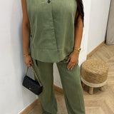 Pantalon JAPNA [ vert ]