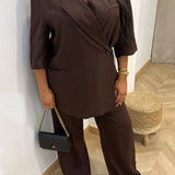 Ensemble, Dina [marron]