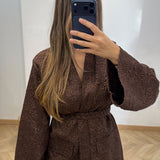 Kimono JASMEEN [ marron ]