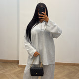 Ensemble jogg zip [gris]