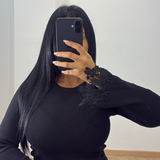 Pull dentelle