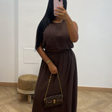 Ensemble, perla[marron]
