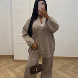 Ensemble Priscilla [taupe]