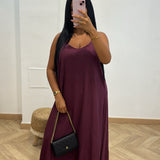 Robe Salwa [bordeaux]