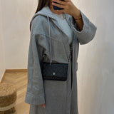 Manteau Tessa capuche [ gris ]