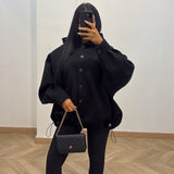 Manteau Serena capuche [noir]