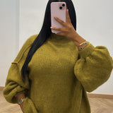 Pull Rosy [olive]