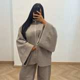 Ensemble volant [taupe]