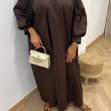 Robe TALLY [ marron ]