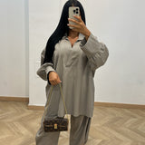 Ensemble, Marie [taupe]