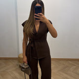 Ensemble Yaelle [marron]