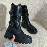 Botte lacet [ noir ]