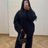 Ensemble tressie [bleu marine]