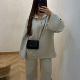 Ensemble LEYA molletonné [ beige ]