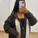 Gilet girly [marron]