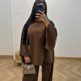 Ensemble MAYA [ marron ]