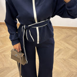 Ensemble Lovely [ bleu marine ]