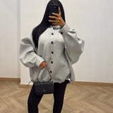 Manteau Serena capuche [gris]