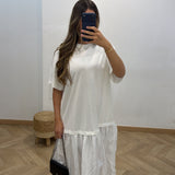 Robe LALA [ blanc ] Qualité premium