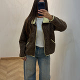 Veste moumoute [ marron ]