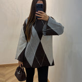 Pull YOLANE [ marron ]