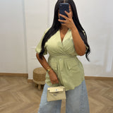 Chemise Myriam  [vert menthe]