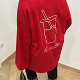 T shirt matcha [rouge]
