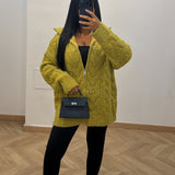 Gilet tressé [vert]