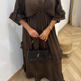 Robe NAJE [ marron ]