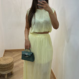 Ensemble jupe xtra long [ jaune ]