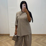 Ensemble blazer Paola [taupe]