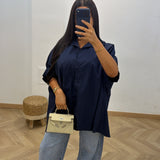 Chemise VAIA [ bleu marine ]