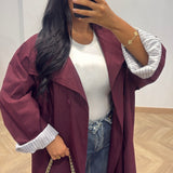 Manteau niniss [bordeaux]