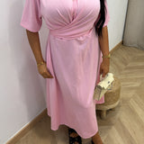Robe polo ajustable [ rose ]