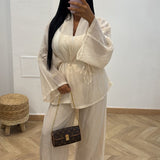 Ensemble kimono [beige]