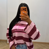 Pull City [rose/bordeaux]