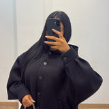 Manteau Serena capuche [noir]