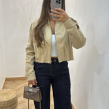 Veste courte Nina [ beige ]
