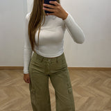 Pantalon cargo [ kaki ]