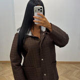 Manteau capuche [marron]