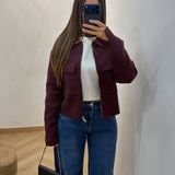 Gilet DORA [ bordeaux ]