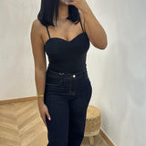 Top bretelle [noir]