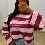 Pull City [rose/bordeaux]