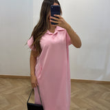 Robe polo [ rose ]
