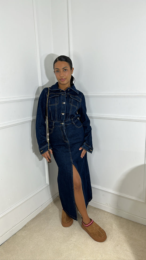 Robe en jean [ brut ]
