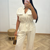 Ensemble zip [beige]