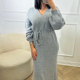 Robe Cache Coeur Sandy Gris