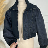 Bomber zip [ bleu nuit ]