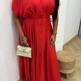 Robe ELLA [ rouge ]