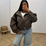 Veste lucee [ marron]